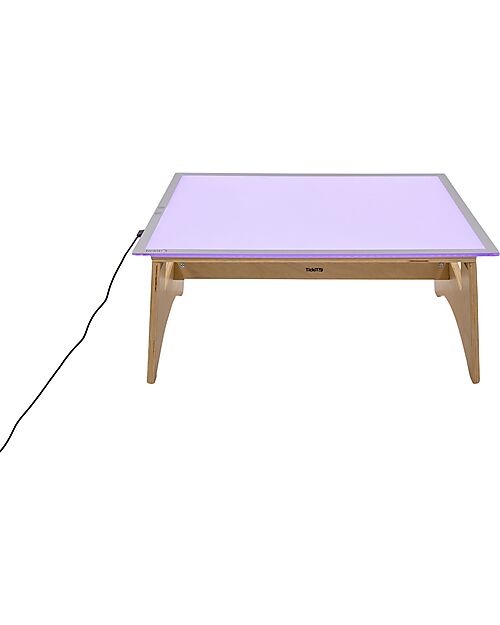 tickit Set Table and A2 LED Light Panel - Color Changing - 63.5 x 46 cm - Stimulates Fun and Sensory Knowledge Sensory Games_
