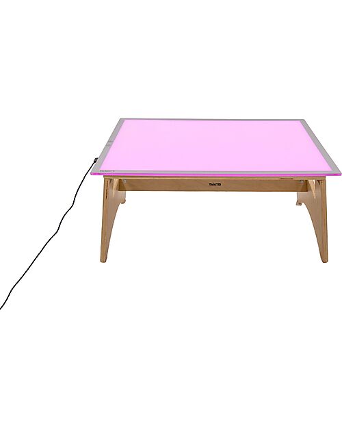 tickit Set Table and A2 LED Light Panel - Color Changing - 63.5 x 46 cm - Stimulates Fun and Sensory Knowledge Sensory Games_