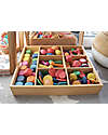 tickit Sorting Tray - 7 Way - Solid Wood from Sustainable Forests Sensory Games_
