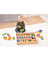 tickit Sorting Tray - 7 Way - Solid Wood from Sustainable Forests Sensory Games_