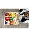 tickit Sorting Tray - 7 Way - Solid Wood from Sustainable Forests Sensory Games_