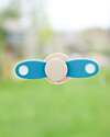 tickit Spinner with Suction Cup - Light Blue - Food Grade Silicone Newborn Toys_