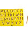 tickit Tracing Board - Capital Letters - Pencil Included - 30 x 22.5 cm - +3 Years STEM toys