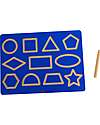 tickit Tracing Board - Geometric Shapes - Pencil Included - 30 x 22.5 cm - +3 Years STEM toys