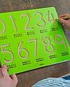 tickit Tracing Board - Numbers - Pencil Included - 30 x 22.5 cm - +3 Years STEM toys