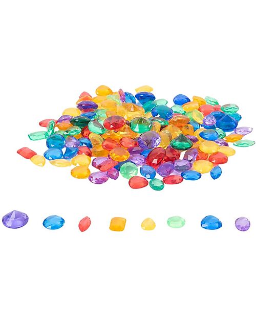 tickit Translucent Colour  Jewels - Red/Orange/Yellow/Green/Blue/Purple - from 3 Years Sensory Games_