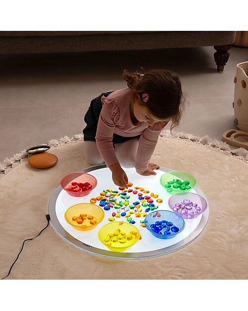 tickit Translucent Colour  Jewels - Red/Orange/Yellow/Green/Blue/Purple - from 3 Years Sensory Games_
