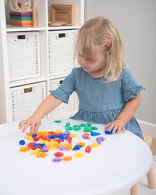 tickit Translucent Colour Shells - Red/Orange/Yellow/Green/Blue/Purple - from 3 Years Sensory Games_