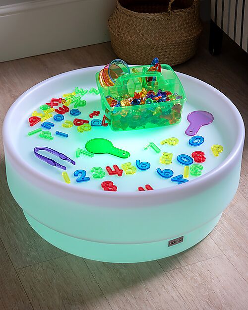 tickit Translucent Discovery Set - 245 Pieces - From 3 Years - For Light Panel Sensory Games_
