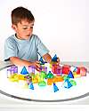 tickit Translucent Geometric Shapes - Red/Orange/Yellow/Green/Blue/Purple - From 3 Years - For Light Panel Sensory Games_