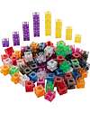 tickit Translucent Linking Cubes - 10 Different Colours- From 3 Years - For Light Panel Sensory Games_