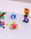 tickit Translucent Linking Cubes - 10 Different Colours- From 3 Years - For Light Panel Sensory Games_