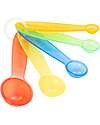 tickit Translucent Measuring Spoons - Rainbow - 5 Pieces - 12m+ Outdoor Games and Toys_
