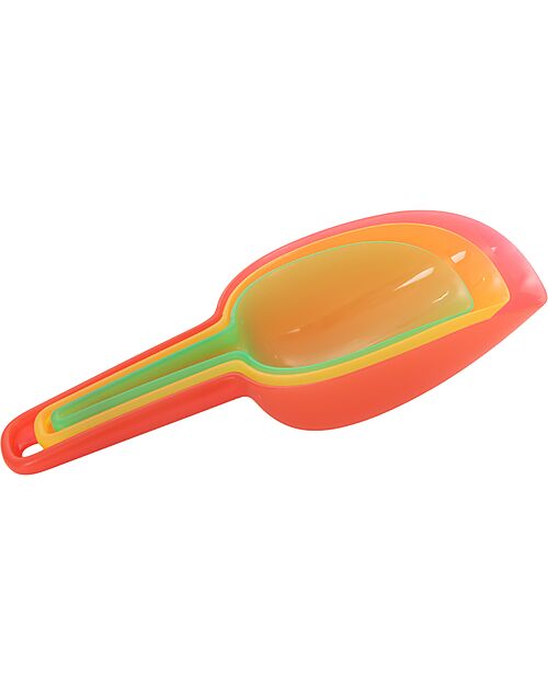 tickit Translucent Scoops - Rainbow - 3 Pieces -  10m+ Outdoor Games and Toys_