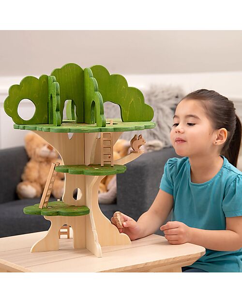 tickit Tree House in the Woods - Woodland Trail - Wood - from 3 Years Montessori Toys
