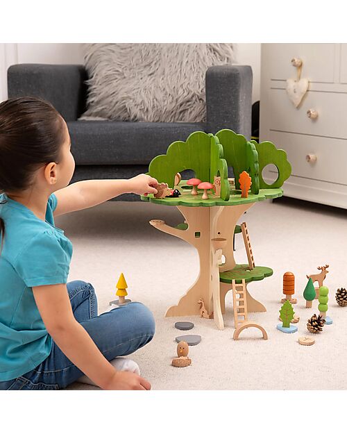 tickit Tree House in the Woods - Woodland Trail - Wood - from 3 Years Montessori Toys