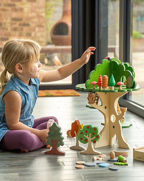 tickit Tree House in the Woods - Woodland Trail - Wood - from 3 Years Montessori Toys