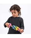 tickit Twister - 1 Bolt and 7 Nuts - Rainbow - Solid Wood - from 18 Months Wooden Stacking Toys