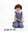 tickit Twister - 1 Bolt and 7 Nuts - Rainbow - Solid Wood - from 18 Months Wooden Stacking Toys