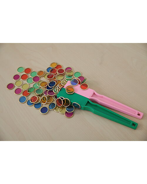 tickit Wand and Chips Set  - Multicolor - Principles of Magnetism Sensory Games_