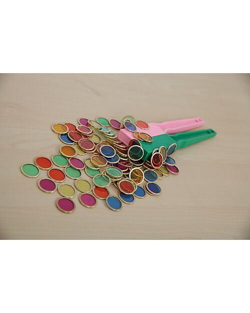 tickit Wand and Chips Set  - Multicolor - Principles of Magnetism Sensory Games_