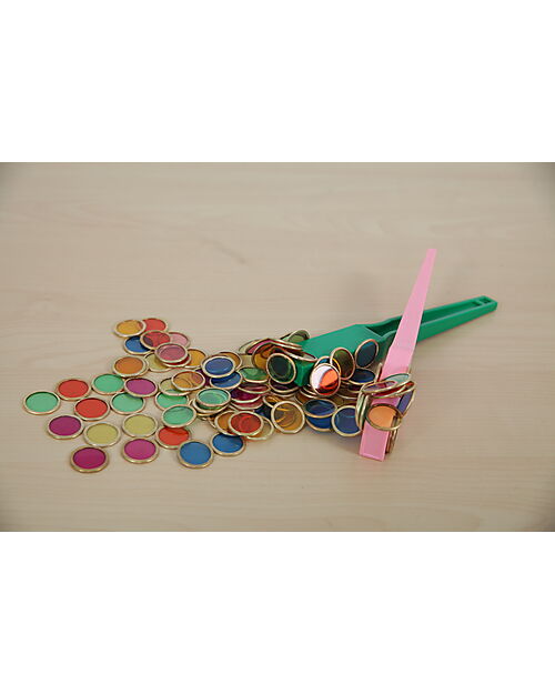 tickit Wand and Chips Set  - Multicolor - Principles of Magnetism Sensory Games_