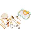 tickit Wooden Percussion Set - 16 Pieces - +3 Anni Musical Instruments