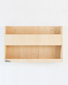Tidy Books Bunk Bed Buddy Bedside Storage Shelf - 33x53x12cm - Natural Montessori Bookcases