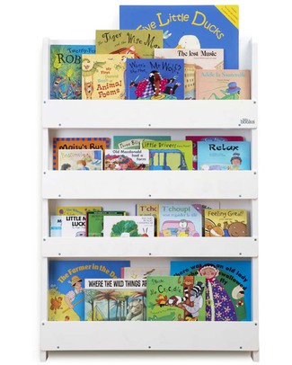Tidy Books Children’s Front Facing Montessori Wood Bookcase - White Bookcases