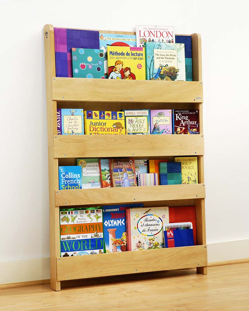 Tidy Books Children’s Front Facing Wood Bookcase White unisex (bambini)