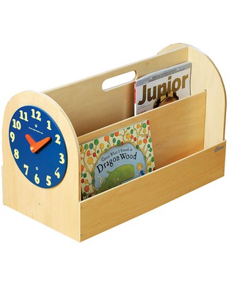 Tidy Books Front facing Book Box - 34x54x28 cm - Natural Bookcases