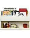 Tidy Books Hanging Bedside Table for Bunk Bed Buddy - 33x53x12cm - Soft White Shelves