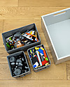 Tidy Books Sorting Box, Toys Wooden Box, Pale Grey - 40 x 30 x 24 cm Toy Storage Boxes
