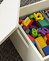 Tidy Books Sorting Box, Toys Wooden Box, Soft White - 40 x 30 x 24 cm Toy Storage Boxes