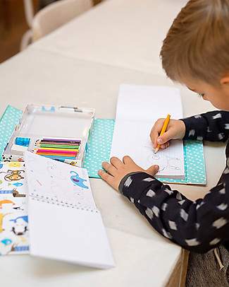 Tiger Tribe How to Draw Set, Animals - Includes booklets, pencils, sharpener and eraser! Colouring Activities