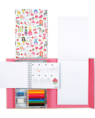 Tiger Tribe How to Draw Set, For Girls - Includes booklets, pencils, sharpener and eraser! Colouring Activities