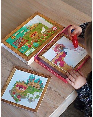 Tiger Tribe Magic Painting , A day at the Palace, 4 Drawings and a Water-brush! Draw And Color
