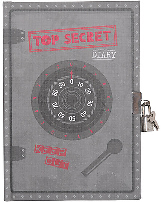 Tiger Tribe My Diary, Top Secrets - with included Padlock! Diaries