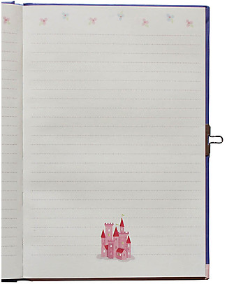 Tiger Tribe My Diary, Unicorn and Rainbow - with included Padlock! Diaries