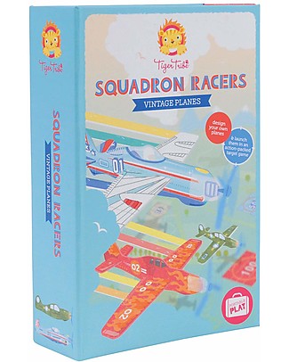 Tiger Tribe Squadron Racers/Vintage Planes Wall Stickers