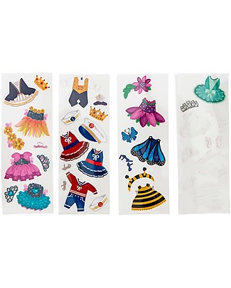 Tiger Tribe Transfer Magic Activity Set, Dance Concert - Dress the Dancers! Creative Toys
