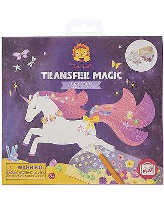 Tiger Tribe Transfer Magic Activity Set, Unicorns Creative Toys