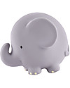 Tikiri 3-in-1 Rattle, Teether, Bath Toy - Elephant, My First Zoo - 100% Natural Rubber Bath Toys