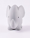 Tikiri 3-in-1 Rattle, Teether, Bath Toy - Elephant, My First Zoo - 100% Natural Rubber Bath Toys