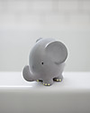 Tikiri 3-in-1 Rattle, Teether, Bath Toy - Elephant, My First Zoo - 100% Natural Rubber Bath Toys
