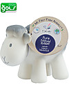 Tikiri 3-in-1 Rattle, Teether, Bath Toy - Sheep, My First Farm - 100% Natural Rubber Bath Toys