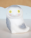 Tikiri 3-in-1 Rattle, Teether, Bath Toy - Snow Owl , My First Arctic Animals - 100% Natural Rubber Bath Toys