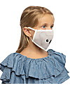 Tikiri Child's Reusable Mask - Koala - 3 Layers - 95% Filter  - 100% Cotton - Oeko-Tex Certified Face Mask for Personal Protection