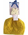 Tikiri Giraffe Comforter with Rubber Teether, Yellow - Natural Rubber and Organic Cotton Doudou & Comforters