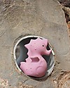 Tikiri Ocean Buddies - Sea Horse - 3-in-1 Rattle, Teether, Bath Toy - 100% Natural Rubber Bath Toys